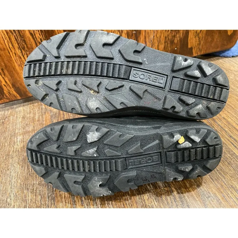SOREL Winter Flurry Snow Boots Youth Size 4 EU 35 Ice Fox Unisex NY 1698-364